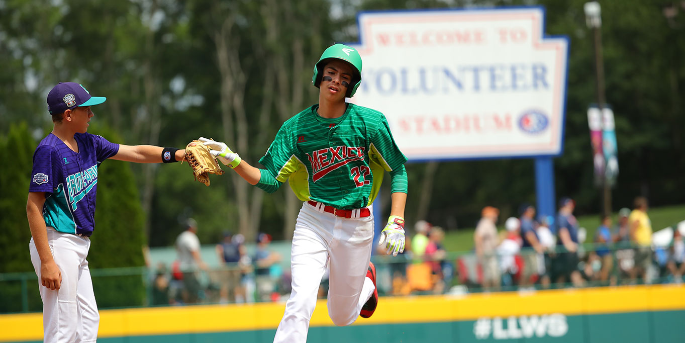 Players High-fiving
