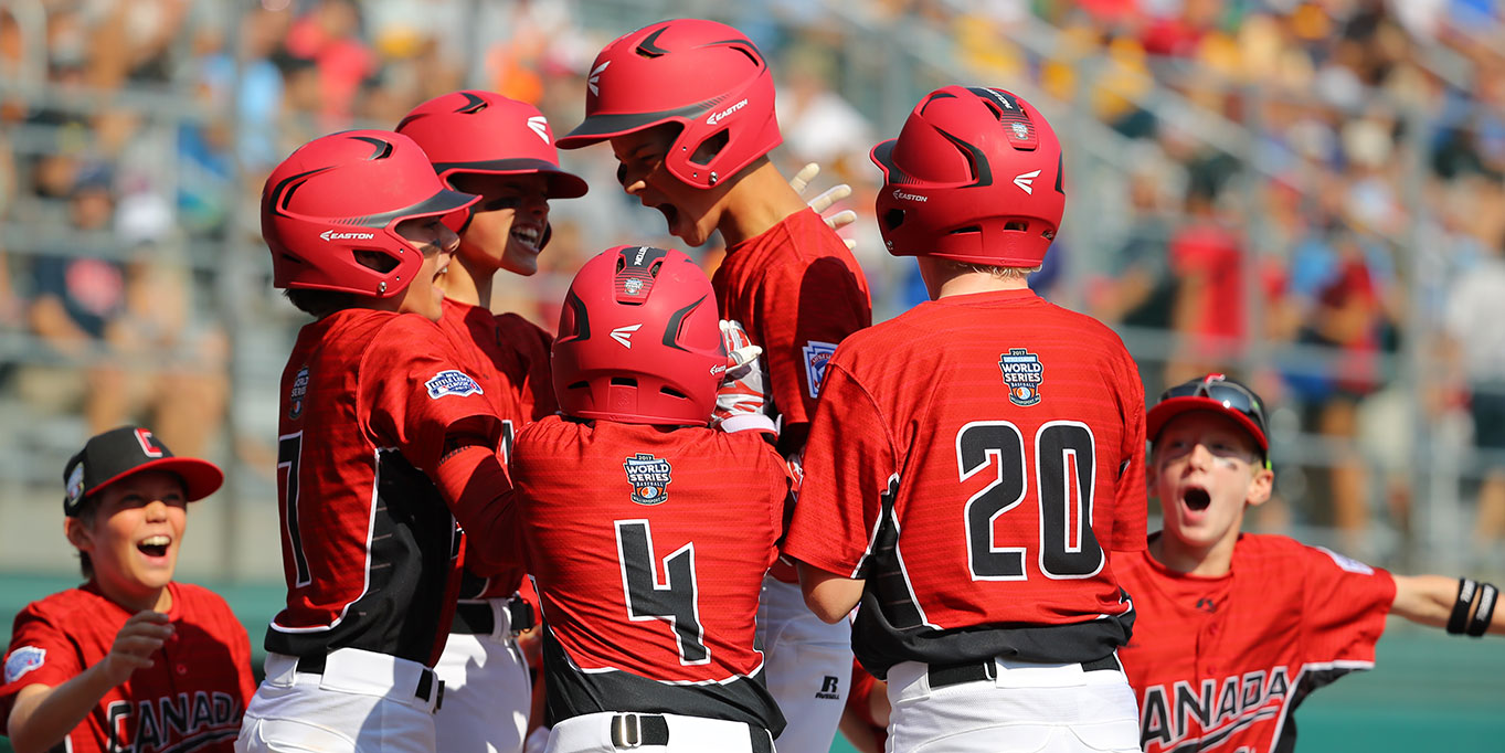 Canada Team Celebrating