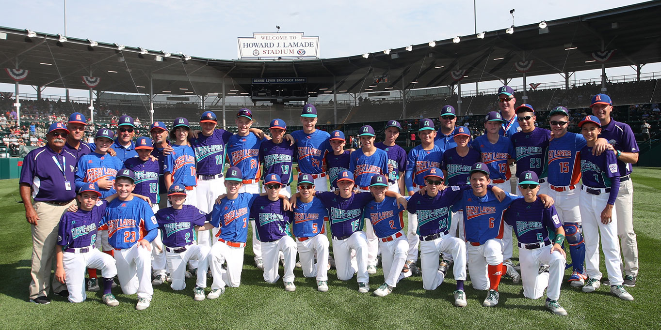 Teams Together After Game