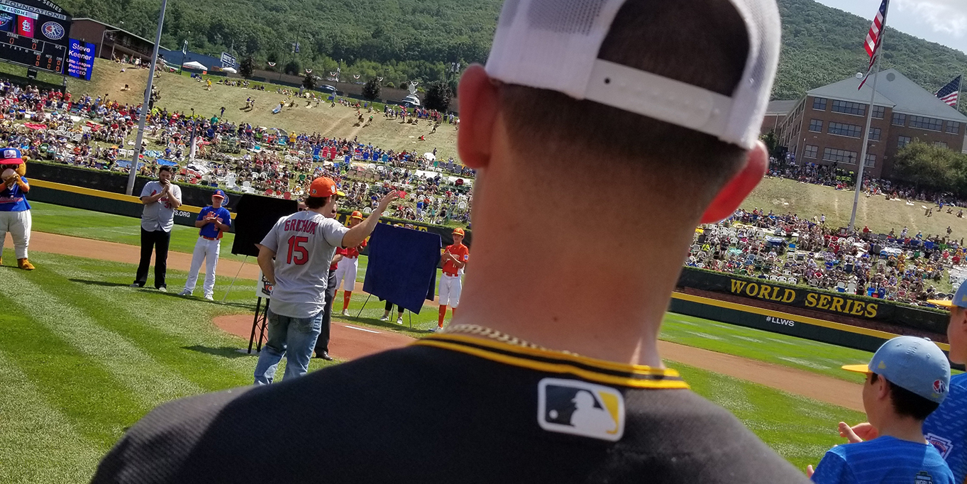 View of Field Behind Max Moroff